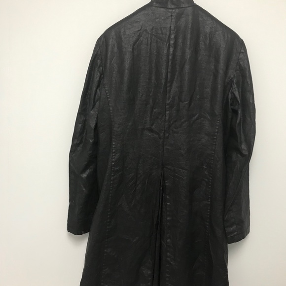 John Varvatos Slim fit waxed coat size 40. - Picture 7 of 11